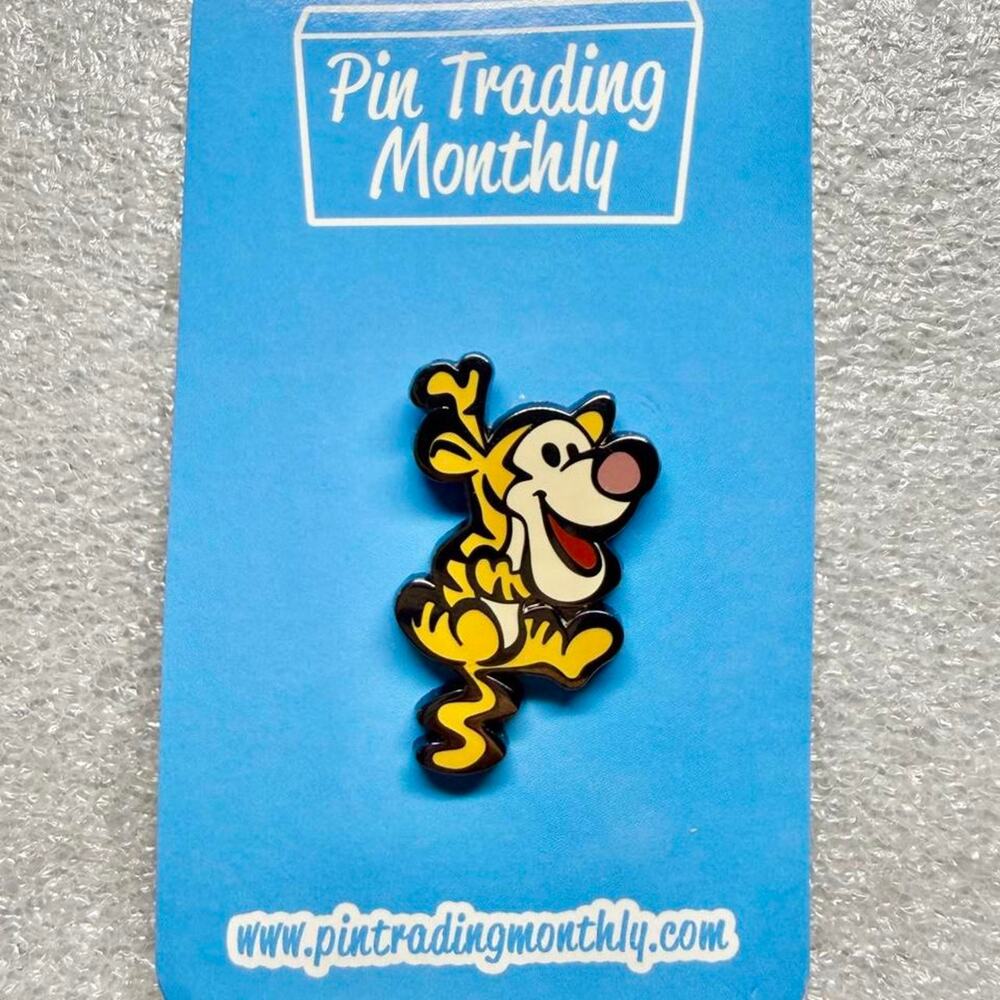 Tigger cute stylized characters collection pin